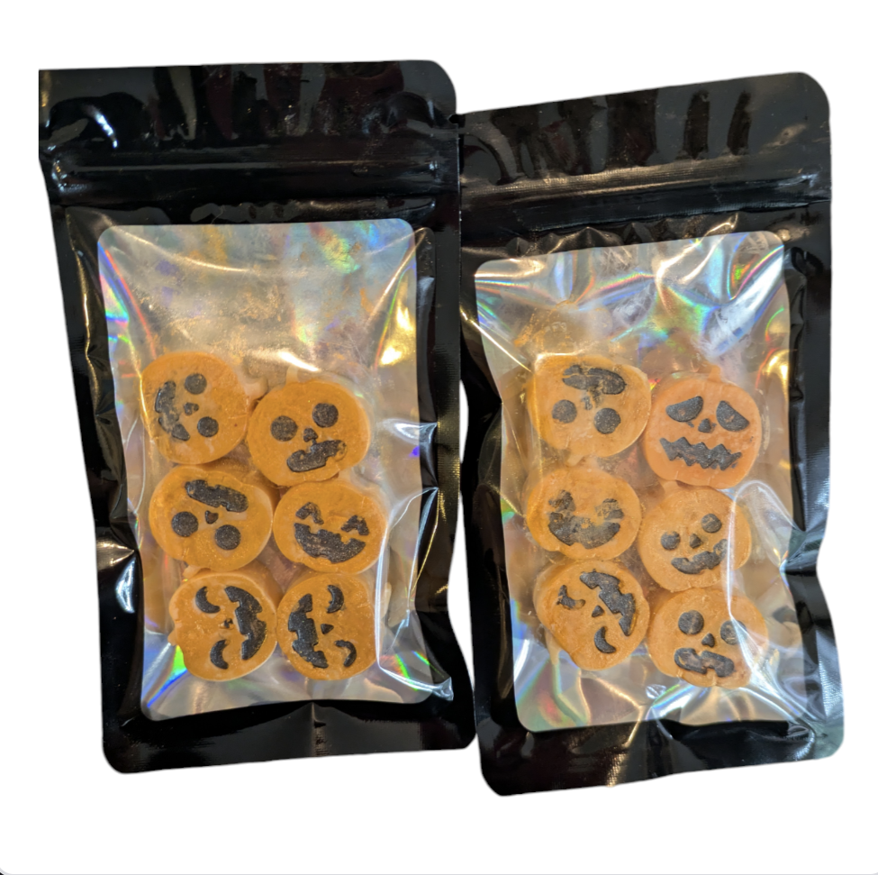 Jack-o-lantern  Pumpkin Waffle Soy Wax Melts