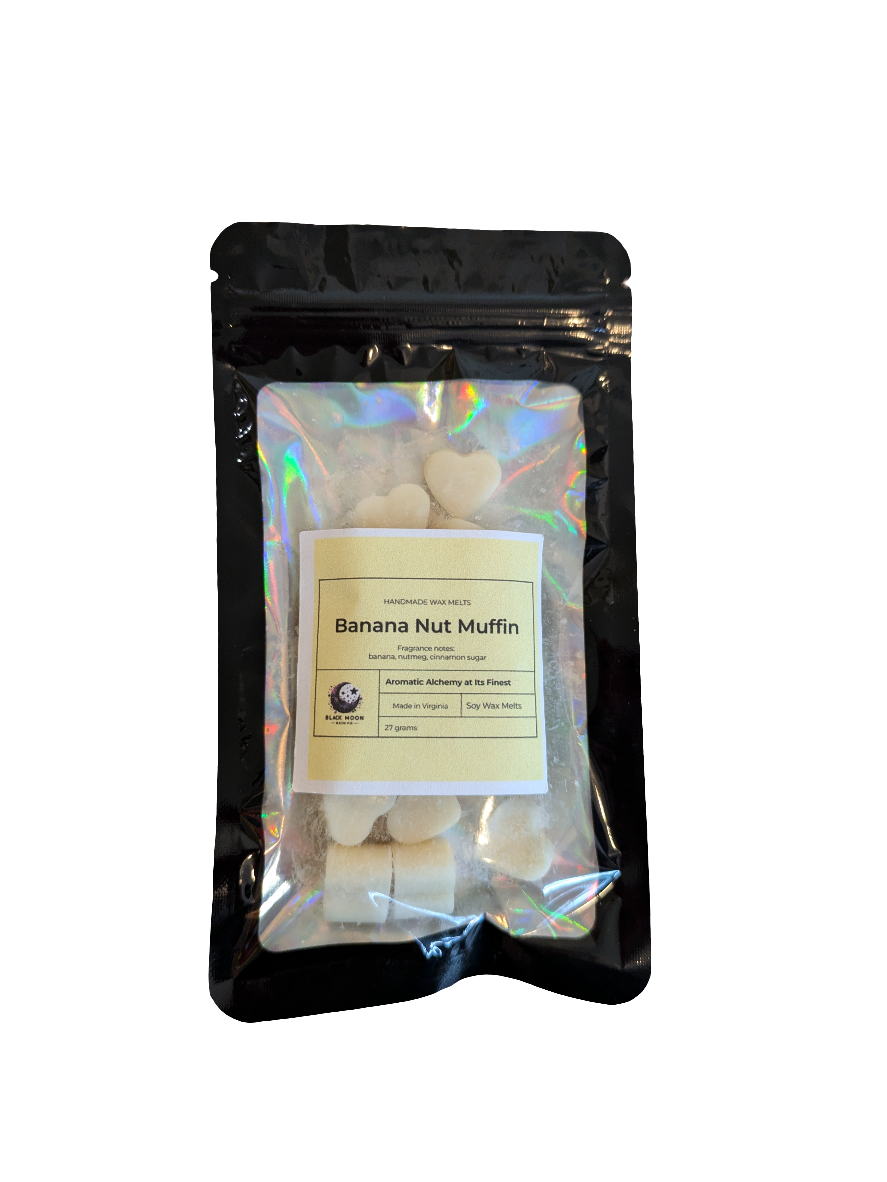 Banana Nut Muffin Soy Heart Wax Melts